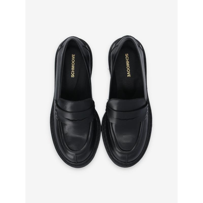 MIKE MOC - BABY CALF - BLACK